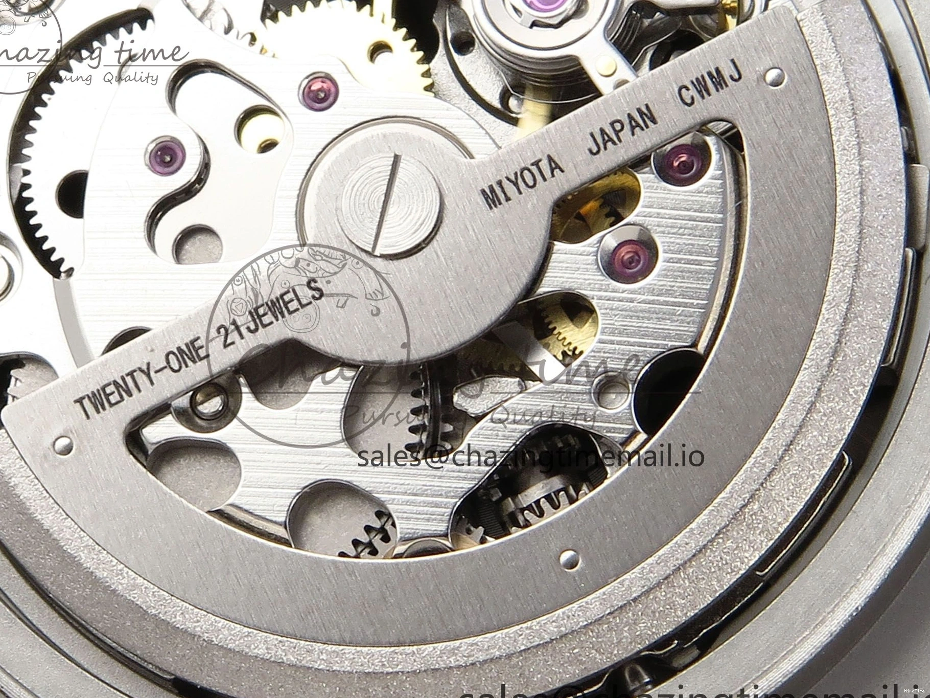 MIROTIME 0130 Big Pilot IW329701 M+F 1:1 Best Edition Black Dial on Brown Leather Strap MY RelaxedFit 7005